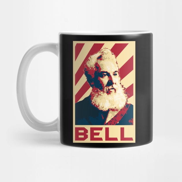 Alexander Graham Bell Retro by Nerd_art